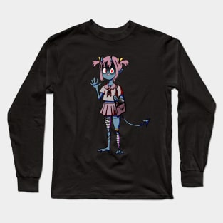 Taomi Demon School Girl Long Sleeve T-Shirt